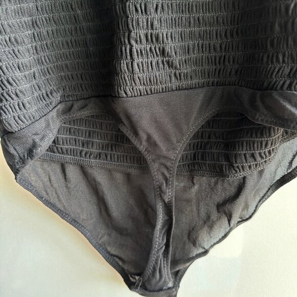 NWOT FREE PEOPLE INTIMATELY WOMEN'S Bodysuit M L BLACK FP Kill The Light - Picture 10 of 11